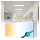DAMAGED 3 Pack LED Flat Panel Light