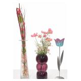 Three Flower Decor