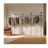 $290 pamo Industrial Pipe Clothing Rack