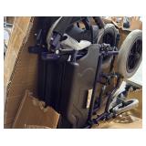 $200 APQOO 18' Foldable Blue Transport Wheelchair