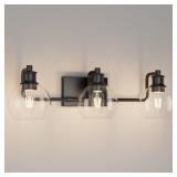 NEW $120 Industrial Farmhouse 3-Light Fixture