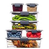 New $52 Rubbermaid 14-Piece Brilliance Food...