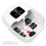 NEW $62 Red Light Collapsible Foot Spa w/Heat