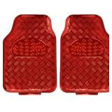 NEW Front Floor Mats Shiny Red