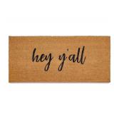 $51 Hey Y'all Door Mat 48x24 Inch, Large