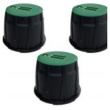 NEW $80 3 Pcs 10' Sprinkler Valve Boxes