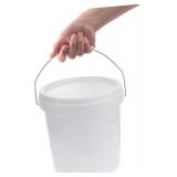 $61 Healeved 3.2 Quart Plastic Bucket with Lid