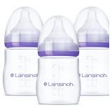 NEW 3pk Baby Bottles for Breastfeeding Babies