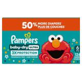 Sealed $35 (size 6) Pampers Baby Dry Ultra...