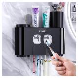 WEKITY Wall-Mounted Toothbrush Hold