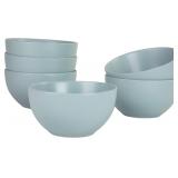 DAMAGED $35 (6pk) Matte 5.5'/16oz Cereal Bowls