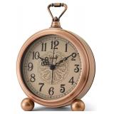 4.5' Vintage Analog Alarm Clock