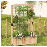 MISSING $150 Wooden Raised Garden Bed