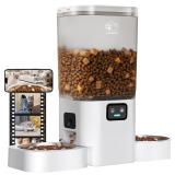 NEW $120 Automatic Cat Feeder with Two Cameras