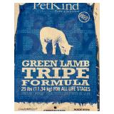 $70 25 lb Pet Kind Green Lamb Tripe
