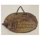 Small Welcome Sign