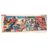 4PC DC Comics SuperMan: War Of The SuperMan