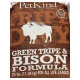 $70 25 lb Pet Kind Green Tripe & Bison