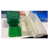 4 Pack Plastic Containers