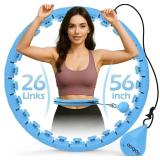 NEW $33 Weighted Fitness Hula Hoop Circle