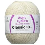 NEW 1pc Aunt Lydia Jumbo Natural Crochet Thread
