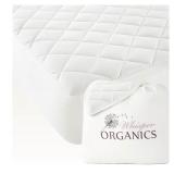 $226 (T) 100% Cotton Organic Mattress Pad