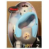2 Metre Flexi Puppy Retractable Leash Blue