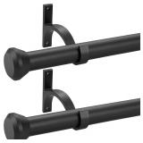 New $69 2 Pack Telescoping Curtain...