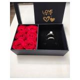 $1,600 App Engagement & Wedding Band Set Sz5.5