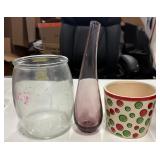 3 Decorative Vases