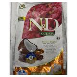 $70 15.4 lb N&D Quinoa Skkn & Coat Herring Recipe