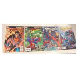 4PC DC Comics SuperMan: Last Stand Of New Krypton