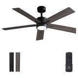 NEW $150 (52') 5-Blade Ceiling Fan with Light
