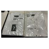 (XL) 2 Pack Westline Apparel White Formal Shirts
