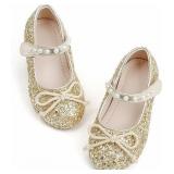 USED $83 (Size Kids 7) Toddler Girls Dress Flats