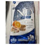 $100 26.5 lb N&D Ocean Cod Spelt Orange