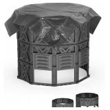 SEALED $178 540L Garden Compost Bin w/Aeration