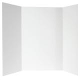 SEALED $73 (28'x22') 5pk White Trifold Foam Boards