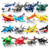 MISSING 16 Pcs Pull Back Wind-Up Airplane Toys