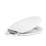 Elongated Toilet Seat in White