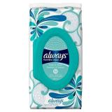 SEALED Pack of 4 Always Feminine Wipes