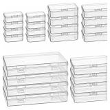 NEW $30 24pc Mixed Size Rectangular Organizers