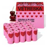 NEW VETRESKA Dog Poop Bags, Leak Proof