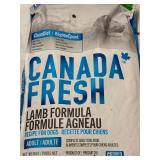 $60 25 lb Canada Fresh Lamb Formula