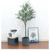 $100 HaiSpring 5ft Artificial Olive Tree