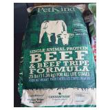 25 lb Pet Kind Beef& Beef Tripe Dog Food