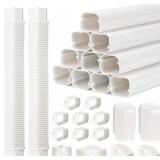 NEW $94 Mini A/C Split Line Set Covers 3' x 20FT