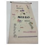 Hello Cross Stitch