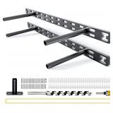 NEW $75 2pcs Invisible Floating Shelf Bracket