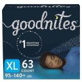 SEALED $79 (XL) GoodNites Boys' Youth Pants...